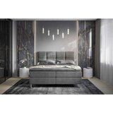 Esposa POSTELJA Z VZMETNICO 160 cm x 200 cm , tekstil barve grafita | Shoptok.si