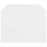  Stolić za kavu bijeli 100 x 50,5 x 35 cm od konstruiranog drva | shoptok.hr