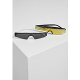 Urban Classics Accessoires Sunglasses KOS 2-Pack Black/White Cene