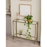 Hanah home komoda Florya, 80 cm, zlatna Cene