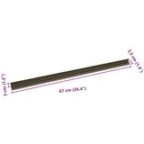  Profili za rubove stepenica 30 pcs Šampanjca 67 x 3.5 x 3 cm | Eponuda.ba