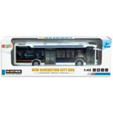 Electric City Bus 1:42 Metal Lights White | shoptok.hr