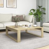 vidaXL Stolić za kavu boja hrasta sonome 100 x 100 x 35 cm od iverice Cijene