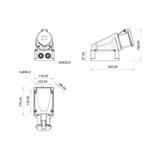 Madras doo Beograd UTIČNICA ZIDNA UKO-UTO BEMIS IP44 63A 3P+E+N 380V BC1-4505-2535 | ePonuda.com