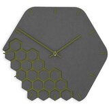 Von Der Factory Zidni sat Luxhora Fragmenta Black 11 boja kazaljki | shoptok.hr