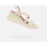 Geox Spherica EC6 Cream Wedge Shoes - Ladies Cene