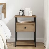  Noćni ormar Umjetnički hrast 40 x 42 x 55 cm Konstruirano drvo | shoptok.hr
