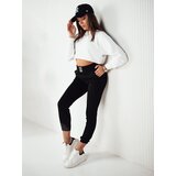 DStreet Spodnie damskie dresowe KAROT czarne | Shoptok.si
