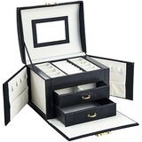 Timeless Tools Eleganten organizator za nakit z ogledalom in ključavnico - različne barve, (5000333638) Cene