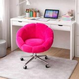 Atelier Del Sofa Papatya Metal - Fuchsia Fuchsia Wing Chair Cene
