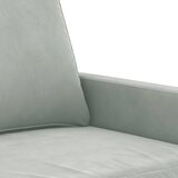  4-dijelni set sofa s jastucima svjetlosivi baršunasti | shoptok.hr