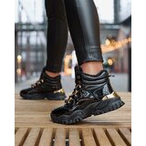 Resti Black women's sporty winter boots a'la trappers Mertika - Footwear | Shoptok.si