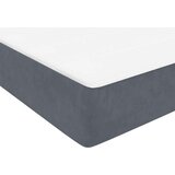  Krevet s oprugama i madracem tamnosivi 160x210 cm baršunasti | shoptok.hr