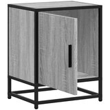  Noćni ormarići 2 kom Sivi Sonoma Konstruirano drvo i metal | shoptok.hr