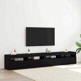 TV ormar 2 pcs Crni hrast 240 x 35 x 40 cm Konstruirano drvo | shoptok.hr