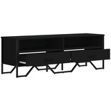 TV ormarić crni 122 x 34 x 41 cm od konstruiranog drva | Eponuda.ba