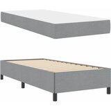  s opruga kutije Svijetlo siva 90 x 200 cm tkanina | shoptok.hr