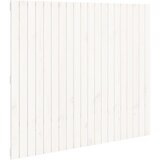 Maison Chic stensko posteljno vzglavje - vzglavna omarica - nočna omarica belo 127,5x3x110 cm trdna borovina, (21706733) Cene