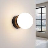  Stenska svetilka YOLI 1 črna, (21626725) | Shoptok.si