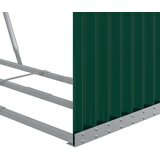  Držač za cjepanice zeleni 120x45x210 cm od pocinčanog čelika | shoptok.hr