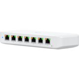 Unknown Ubiquiti USW-Ultra-210W-EU compact, Layer 2, 8-port GbE PoE switch with versatile mounting options, 7x GbE PoE+ output ports, GbE port with optional PoE++ input, 202W PoE availability with the included AC power adapter | Eponuda.com