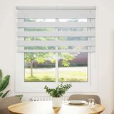 vidaXL Zavjesa zebra 130x100 cm širina tkanine 125,9 cm poliester | shoptok.hr