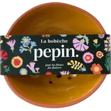 Bobèches pour fleurs - pripomoček za aranžiranje cvetja - gorčično rumena