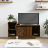 vidaXL TV ormarić boja smeđeg hrasta 100x35x55 cm konstruirano drvo Cijene