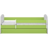 Classic Drveni dječji krevet s ladicom - zeleni - 160*80cm | shoptok.hr