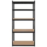 Rebel Metalna montazna polica crna 180x90x40cm RB-1251B | Eponuda.com