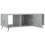  Stolić za kavu boja betona 102 x 50 x 40 cm konstruirano drvo | shoptok.hr