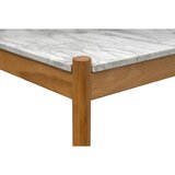 MID.YOU Couchtisch ALDO Marmor, naravne barve, bela | Shoptok.si