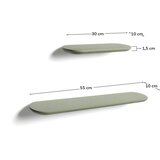 Kave Home Zelene police u setu 2 kom 55 cm Arely – | shoptok.hr