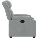 vidaXL Naslonjač za noge svijetlo sive tkanine | shoptok.hr