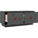 TV ormarić sivi 80 x 34 x 35 cm od masivne borovine | shoptok.hr