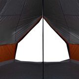vidaXL Obiteljski šator tipi 10 osoba sivo-narančasti vodootporni | shoptok.hr