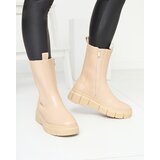 Resti Women's platform boots in beige Couell- Footwear | ePonuda.com