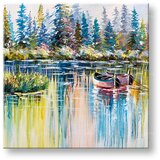  Slike na platnu PEJSAŽ 1-delna XOBCHLN013 (galerija slik LIPA) | Shoptok.si