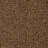 vidaXL Vrtljiv talni stol rjavo blago | Shoptok.si