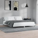  Okvir za krevet visoki sjaj bijeli 160x200 cm konstruirano drvo | Eponuda.com