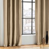 Douceur d intérieur Bež satenasta zavesa 140x240 cm Shana – | Shoptok.si