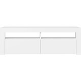 vidaXL TV ormarić s LED svjetlima bijeli 120 x 35 x 40 cm | shoptok.hr