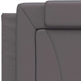  Okvir za krevet s uzglavljem sivi 100x200 cm od umjetne kože | shoptok.hr