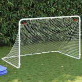 Nogometni gol bijeli 122 x 81 x 81 cm čelični | shoptok.hr
