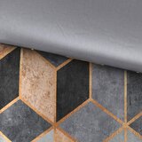 Esposa obojestranska posteljnina uni satin 140/200 cm saten siva | Shoptok.si