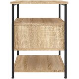 vidaXL Nočna omarica sonoma hrast 40x42x56 cm inženirski les | Shoptok.si