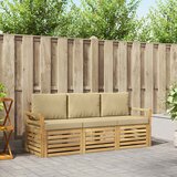  Setovi sofa 3 kom. Bijela i bež Poliester | Shoptok.si