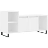 TV omarica bela 100x35x55 cm inženirski les, (20914205) | Shoptok.si