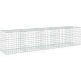  Gabion s žicom debljine 5 mm i mrežom 10x10 cm 450x100x100 cm | shoptok.hr