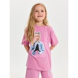 Sinsay Pamučna majica s printom Barbie Cijene